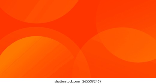 Fundo mínimo abstrato com cor laranja. Composição de formas dinâmicas. Vetor Eps10
