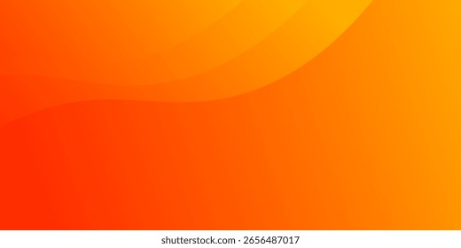 Fondo mínimo abstracto con Ilustración vectorial de color naranja