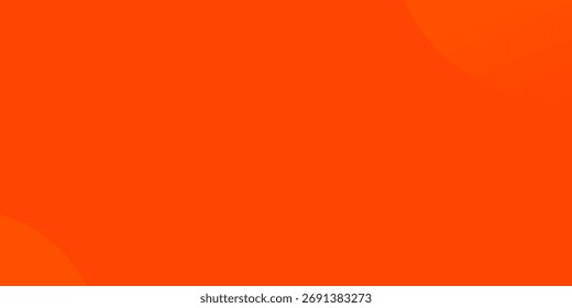 Fundo mínimo abstrato com cor laranja. Composição de formas dinâmicas.