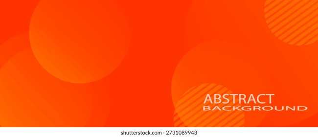Abstractas fondo mínimo con color naranja. Composición dinámica de Formas. Vector Eps10