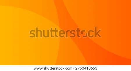 Abstract minimal background with orange color. Dynamic shapes composition. Eps10 vector