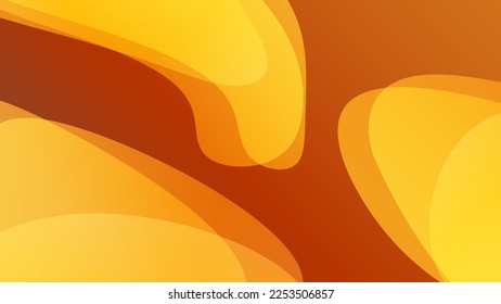 Abstract minimal background with orange and yellow color