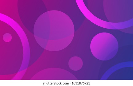 Abstract minimal background with purple color. Dynamic shapes composition. Eps10 vector