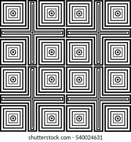 Abstract minimal background. Seamless pattern 80's - 90's years memphis design. Simply Style.  Vector Illustration.