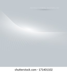 Abstract minimal background. Soft halftone background, wavy grey dotted concept