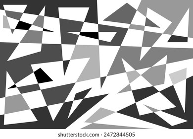 Abstract minimal background with triangle shapes. Geometric illustration.