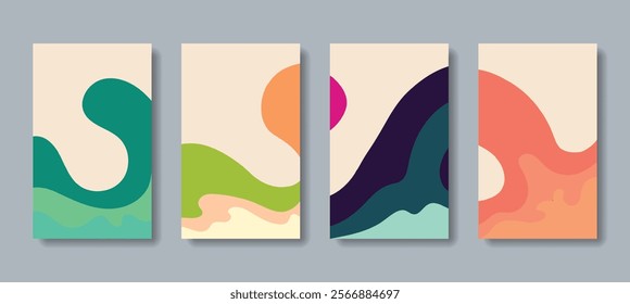 abstract minimal background vector illustration