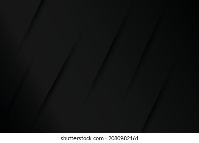 Abstract minimal black background vector illustration