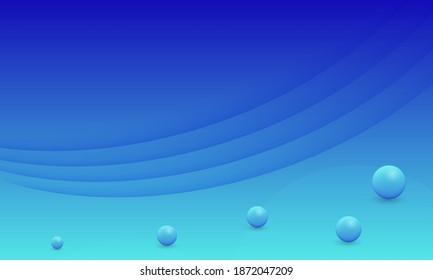 Abstract minimal blue background with geometric panel, futuristic rgb banner concept, modern wallpaper, vector.