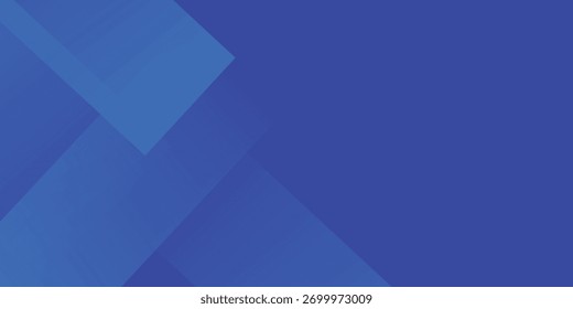 Abstrakter minimalblauer Hintergrund mit einem Kratzer, für Poster, Banner. Vektorgrafik