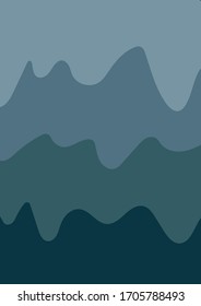 Plantilla de fondo azul mínima abstracta