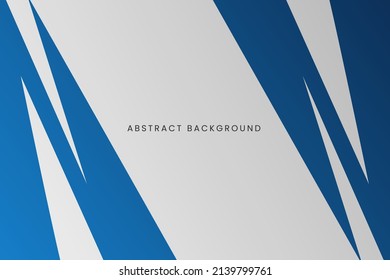 Abstract minimal blue and white grey presentation background. Modern vector graphic illustration for flyer, brochure, business card, banner, web, header, texture, cover, booklet, magazine.