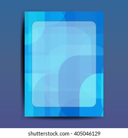 Abstract minimal brochure, Background design for business template, annual, flyer, poster, for your text, Vector