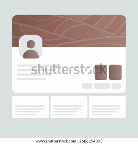 Abstract minimal contour line background, smooth organic topography pattern, elegant neutral tones, modern vector illustration, perfect for branding and creative templates