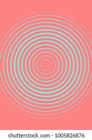Abstract minimal cover with geometric waves and gradients. Trendy layout with halftone. Abstract minimal cover template for book, banner, invitation and poster. Futuristic business illustration.