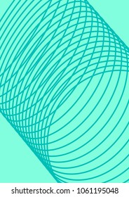 Abstract minimal cover with geometric waves and gradients. Trendy layout with halftone. Abstract minimal cover template for book, banner, invitation and poster. Futuristic business illustration.