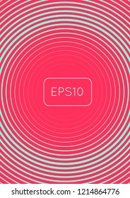 Abstract minimal cover with geometric waves and gradients. Trendy layout with halftone. Abstract minimal cover template for book, banner, invitation and poster. Futuristic business illustration.