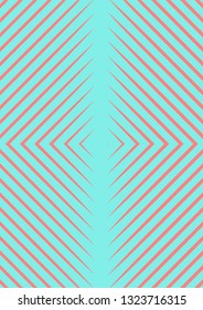 Abstract minimal cover with geometric waves and gradients. Trendy layout with halftone. Abstract minimal cover template for book, banner, invitation and poster. Futuristic business illustration.