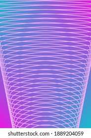 Resumen de cobertura mínima con ondas geométricas y gradientes. La distribución es moderna y de media tonalidad. Resumen plantilla mínima de portada para libro, pancarta, invitación y afiche. Ilustración de negocios futurista.