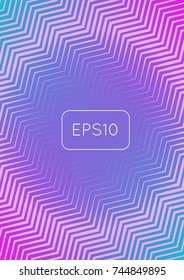 Abstract minimal cover with geometric waves and gradients. Trendy layout with halftone. Abstract minimal cover template for book, banner, invitation and poster. Futuristic business illustration.