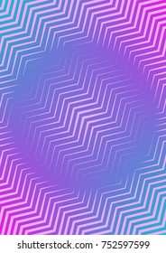 Abstract minimal cover with geometric waves and gradients. Trendy layout with halftone. Abstract minimal cover template for book, banner, invitation and poster. Futuristic business illustration.