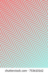Abstract minimal cover with geometric waves and gradients. Trendy layout with halftone. Abstract minimal cover template for book, banner, invitation and poster. Futuristic business illustration.
