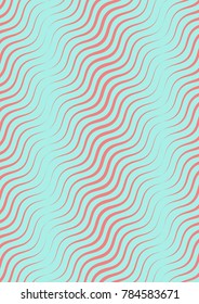 Abstract minimal cover with geometric waves and gradients. Trendy layout with halftone. Abstract minimal cover template for book, banner, invitation and poster. Futuristic business illustration.
