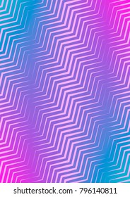 Abstract minimal cover with geometric waves and gradients. Trendy layout with halftone. Abstract minimal cover template for book, banner, invitation and poster. Futuristic business illustration.
