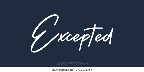 Abstract minimal creative alphabet fonts. Flat twisted Regular font