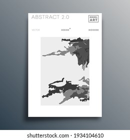 Resumen de diseño mínimo para volante, afiche, portada de folleto, fondo, papel pintado, tipografía u otros productos de impresión. Ilustración vectorial.