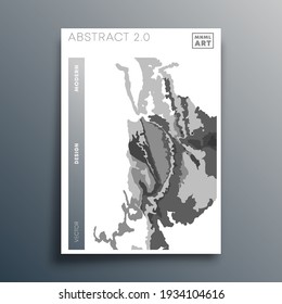 Abstract minimal design for flyer, poster, brochure cover, background, wallpaper, typography, or other printing products. Vector illustration.