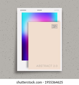 Resumen de diseño mínimo para volante, afiche, portada de folletos, planilla de portafolio, fondo de pantalla, tipografía u otros productos de impresión. Ilustración vectorial.