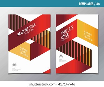 Abstract minimal design.
vector background template A4 size
for business annual brochure flyer poster report book cover 