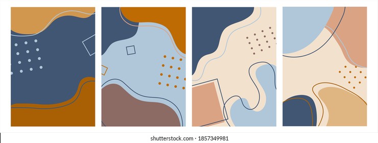 Abstract minimal dot square tone. drawing to shape and circle. smooth and art style. design by esp10.