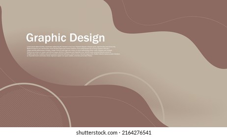 abstract minimal dynamic curve and circle element layout background