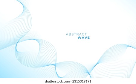 abstract and minimal fluid line background for business backdrop vector