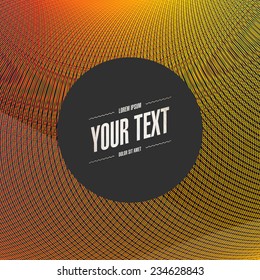 Abstract minimal futuristic graphic design with your text  Eps 10 stock vector illustration 
