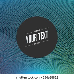 Abstract minimal futuristic graphic design with your text  Eps 10 stock vector illustration 