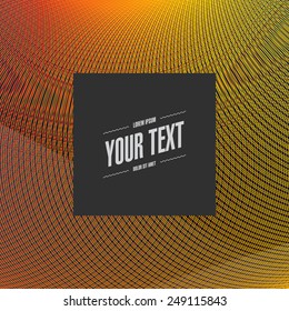 Abstract minimal futuristic graphic design with your text  Eps 10 stock vector illustration 