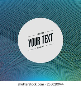 Abstract minimal futuristic graphic design with your text  Eps 10 stock vector illustration 