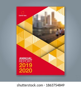 Abstract minimal geometric background for business annual report book cover brochure flyer poster