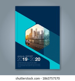 Abstract minimal geometric background for business annual report book cover brochure flyer poster