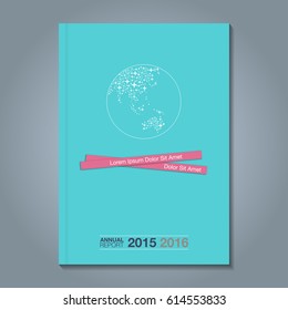 Abstract minimal geometric background for business annual report book cover brochure flyer poster