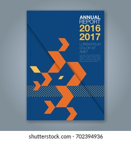 Abstract minimal geometric background for business annual report book cover brochure flyer poster