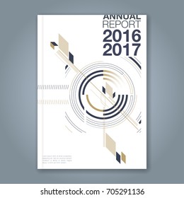 Abstract minimal geometric background for business annual report book cover brochure flyer poster