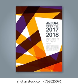 Abstract minimal geometric background for business annual report book cover brochure flyer poster