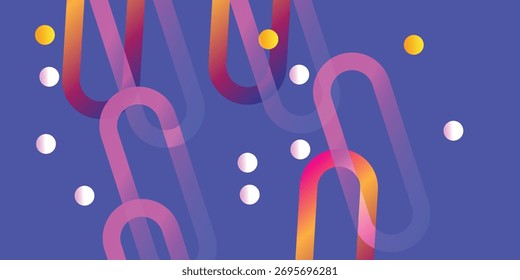 Abstract Minimal geometric background  of background with colorful geometric colorful geometric Vector 