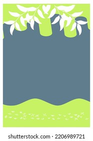 Abstract minimal geometric background. Flat vector illustration.