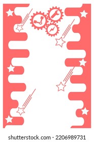 Resumen de fondo geométrico mínimo. Ilustración vectorial plana.