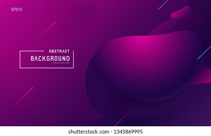 Abstract minimal geometric background. Modern vector design illustration. Trendy gradient shapes composition. Modern vector design illustration.